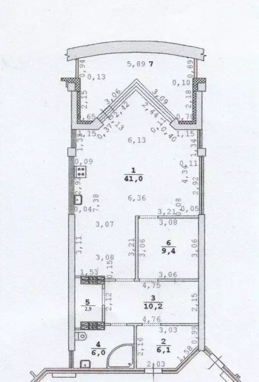 2-к кв. Свердловская область, Екатеринбург ул. Шейнкмана, 119 (75.6 м) - Фото 1