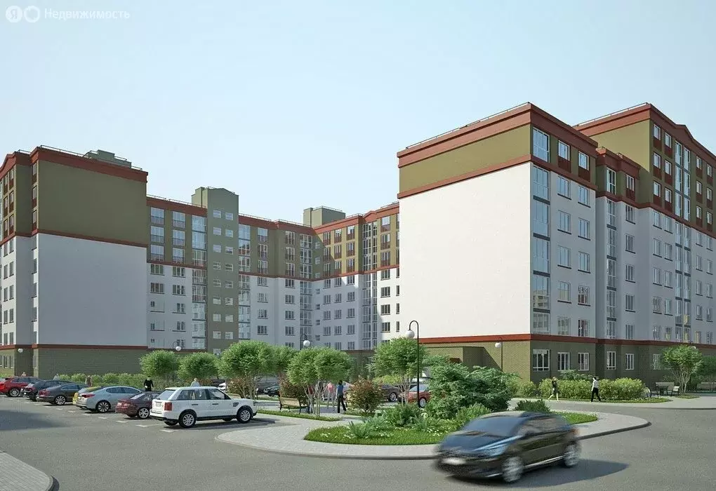 1-комнатная квартира: Калининград, Понартская улица, 9 (38 м) - Фото 1
