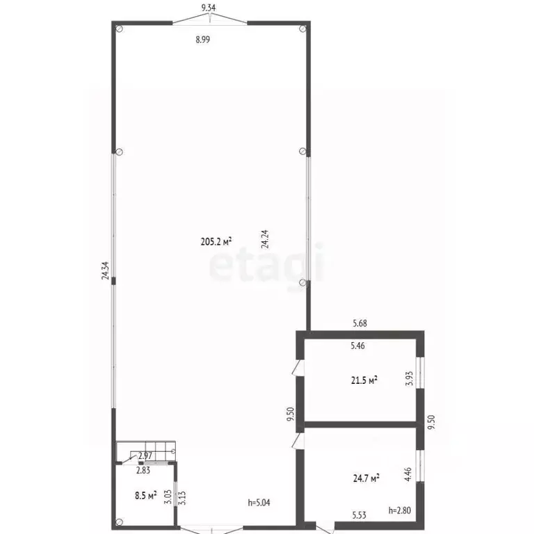 Склад в Тюменская область, Тюмень ул. Дружбы, 207с10 (275 м) - Фото 2