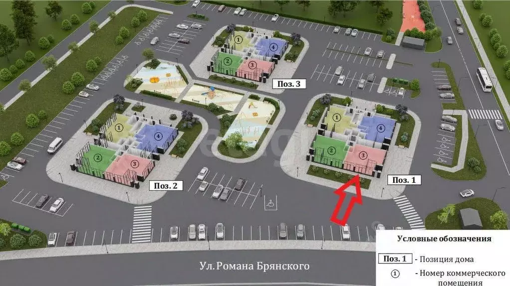 Помещение свободного назначения в Брянская область, Брянск Рассвет-2 ... - Фото 1