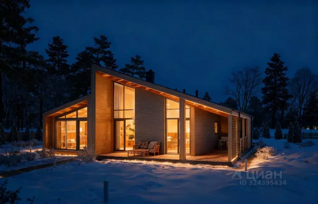 Коттедж в Ленинградская область, Приозерский район, Раздольевское ... - Фото 2