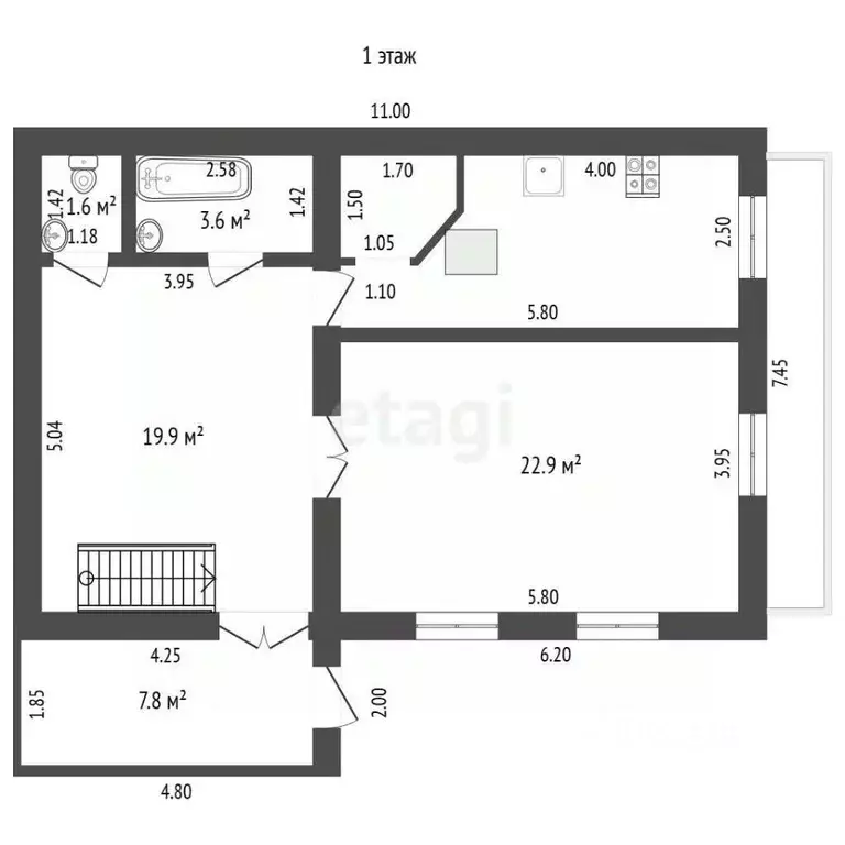 Дом в Крым, Феодосия ул. 3-го Интернационала (156 м) - Фото 2
