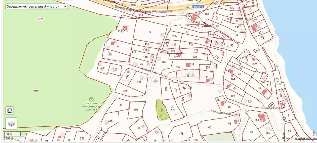 Участок в Белгородская область, Белгородский район, Тавровское с/пос, ... - Фото 0