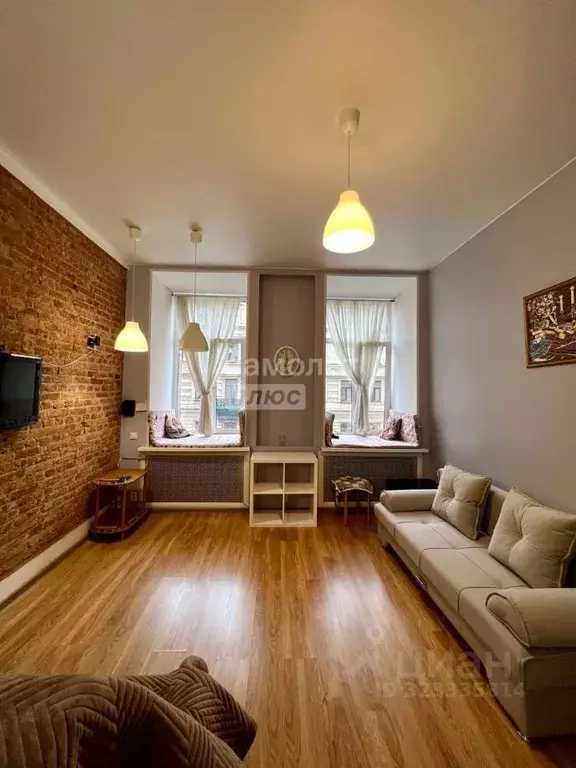 Студия Санкт-Петербург Гороховая ул., 38 (33.0 м) - Фото 0