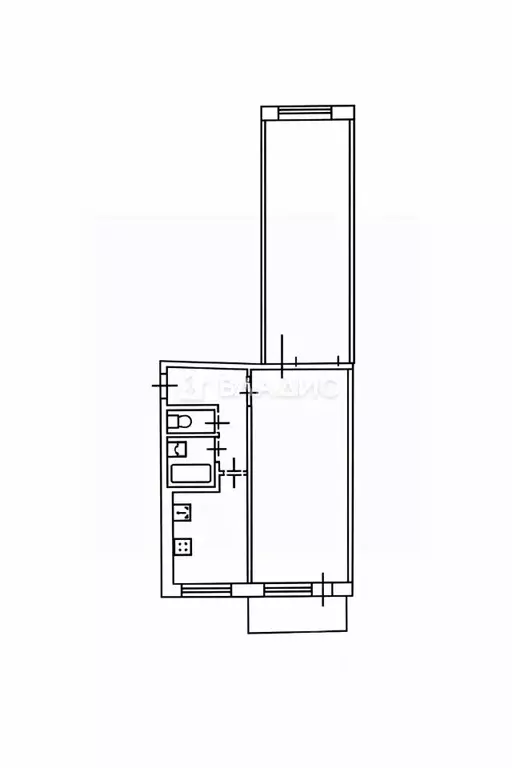 2-к кв. Белгородская область, Строитель Яковлевский городской округ, ... - Фото 2