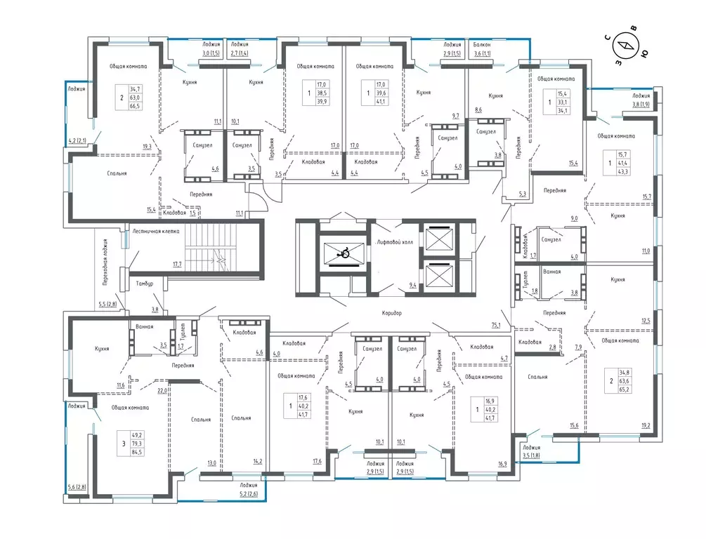 3-к кв. Приморский край, Уссурийск ул. Александра Францева, 42 (90.0 ... - Фото 1