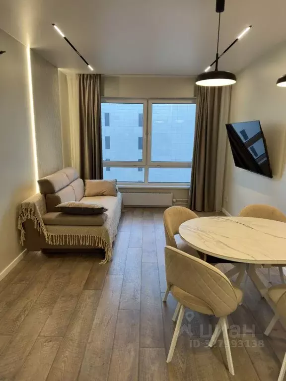 Квартира, 1 комната, 36.1 м - Фото 2