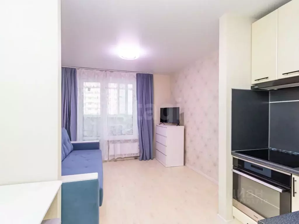 Студия Тюменская область, Тюмень ул. Вадима Бованенко, 3 (22.2 м) - Фото 2