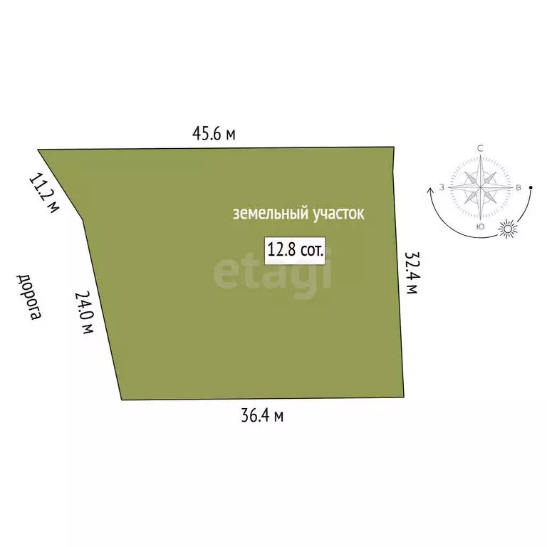 Участок в Тюмень, ДНП Звенящие Кедры Тюмени (12.79 м) - Фото 0