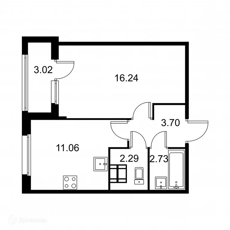 Продаётся 1-к квартира, 37.5 м - Фото 0