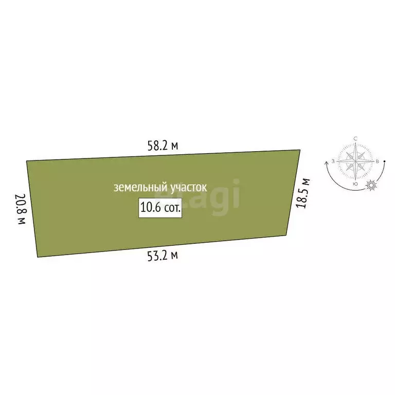 Участок в Мшинское сельское поселение, деревня Сорочкино (10.63 м) - Фото 1