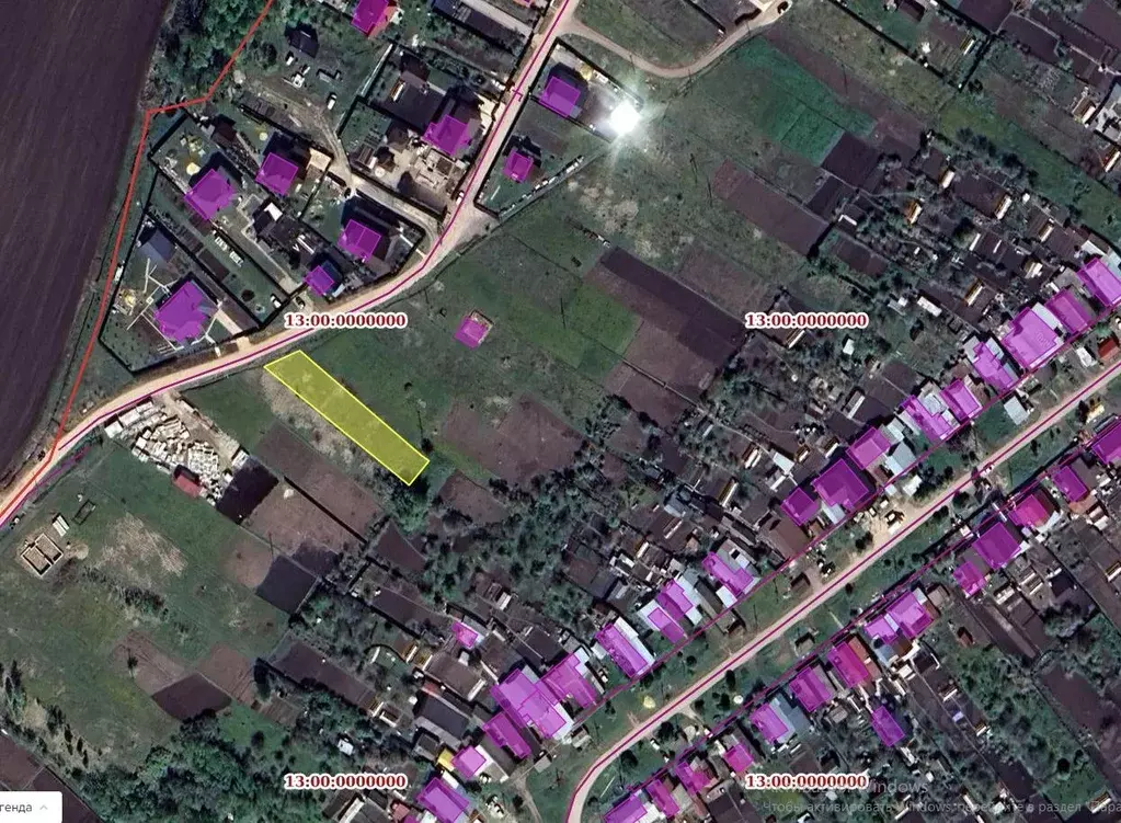 Участок в Мордовия, Лямбирский район, с. Берсеневка ул. Первомайская ... - Фото 1