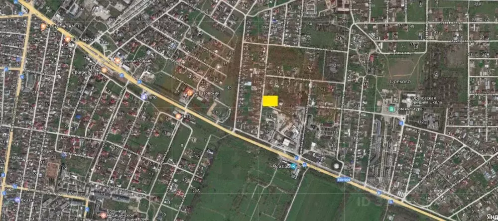 Участок в Крым, Сакский район, с. Орехово пер. Зеленый (6.6 сот.) - Фото 1