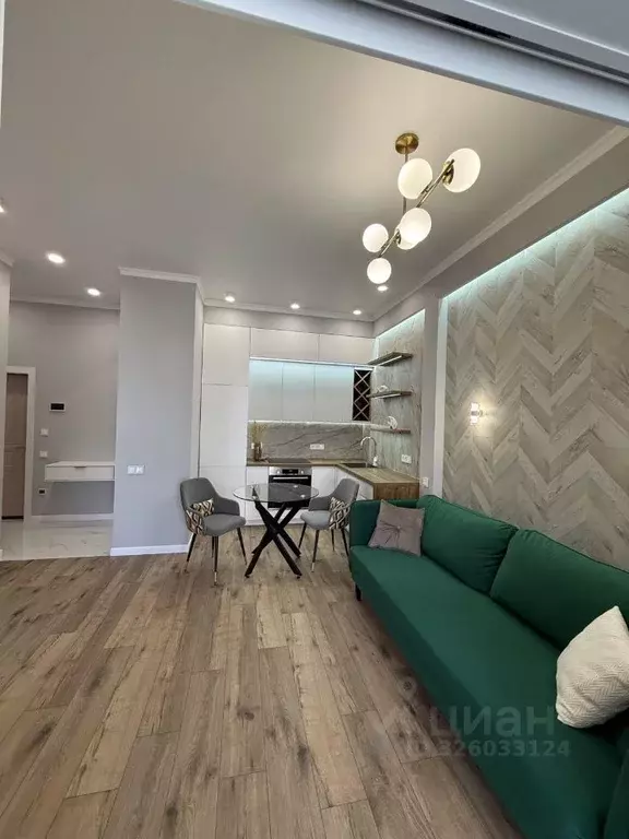 2-к кв. Краснодарский край, Сочи Мамайка мкр, ул. Крымская, 89 (60.0 ... - Фото 2