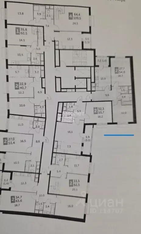 2-к кв. Московская область, Ленинский городской округ, пос. Развилка ... - Фото 2