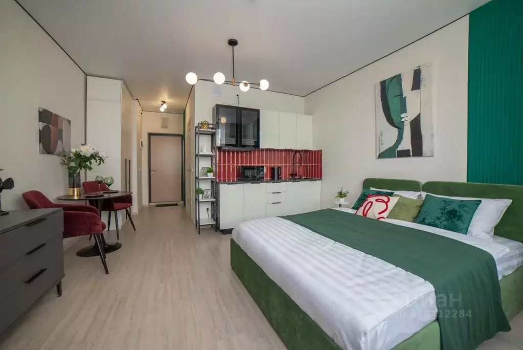 Студия Свердловская область, Екатеринбург ул. Фрунзе, 31 (26.0 м) - Фото 2