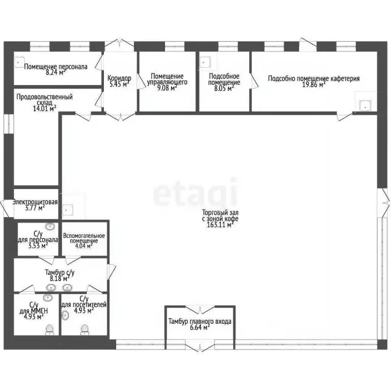 Помещение свободного назначения в Ямало-Ненецкий АО, Новый Уренгой ул. ... - Фото 1