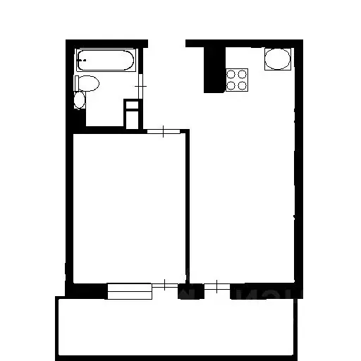 2-к кв. Самарская область, Самара Демократическая ул., 11 (53.0 м) - Фото 2