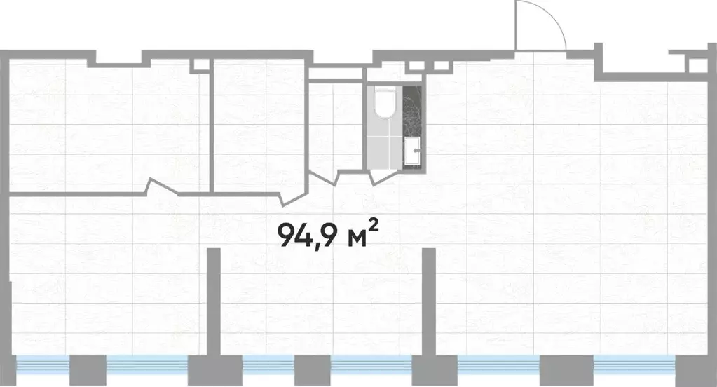 Офис в Москва ул. Зорге, 9Ак7 (95 м) - Фото 2