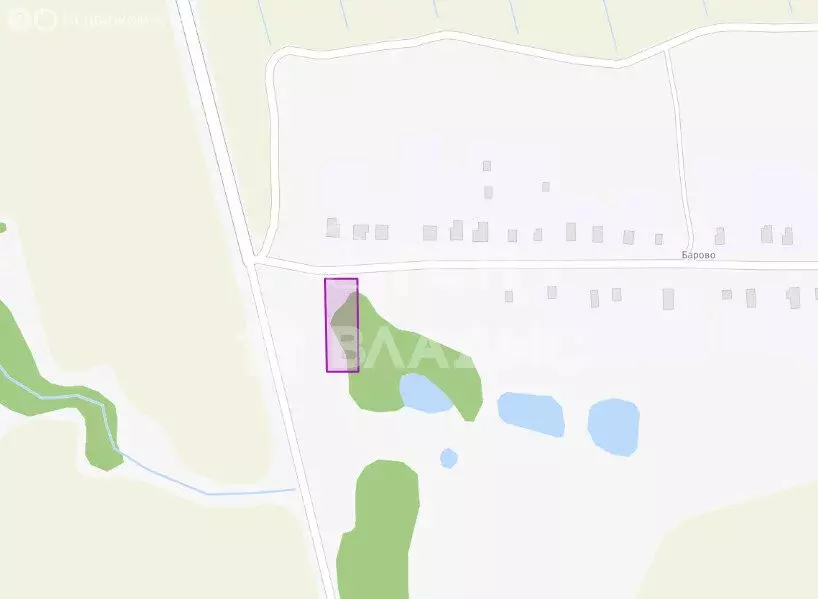 Участок в Сергиево-Посадский городской округ, деревня Барово (25 м) - Фото 1