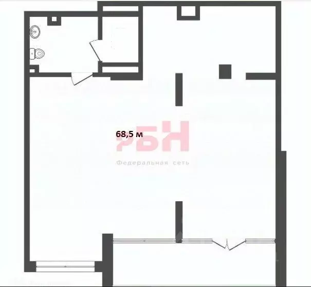 Торговая площадь в Тюменская область, Тюмень ул. Братьев Бондаревых, 5 ... - Фото 2