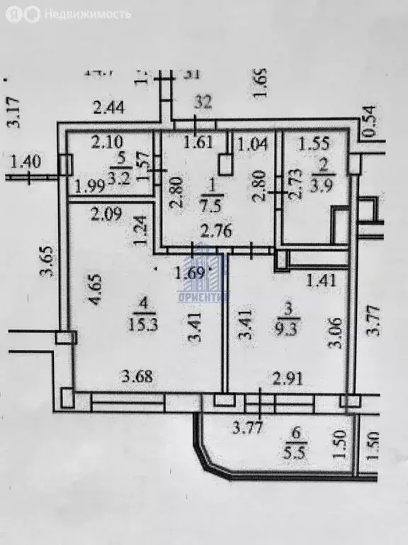1-комнатная квартира: Чебоксары, улица Сергия Радонежского, 11 (44 м) - Фото 1