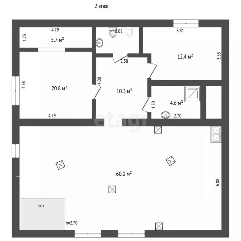 Дом в Томская область, Томск 2-й Академический мкр,  (372 м) - Фото 2