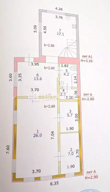 Дом в Краснодарский край, Ейск Одесская ул. (91 м) - Фото 2