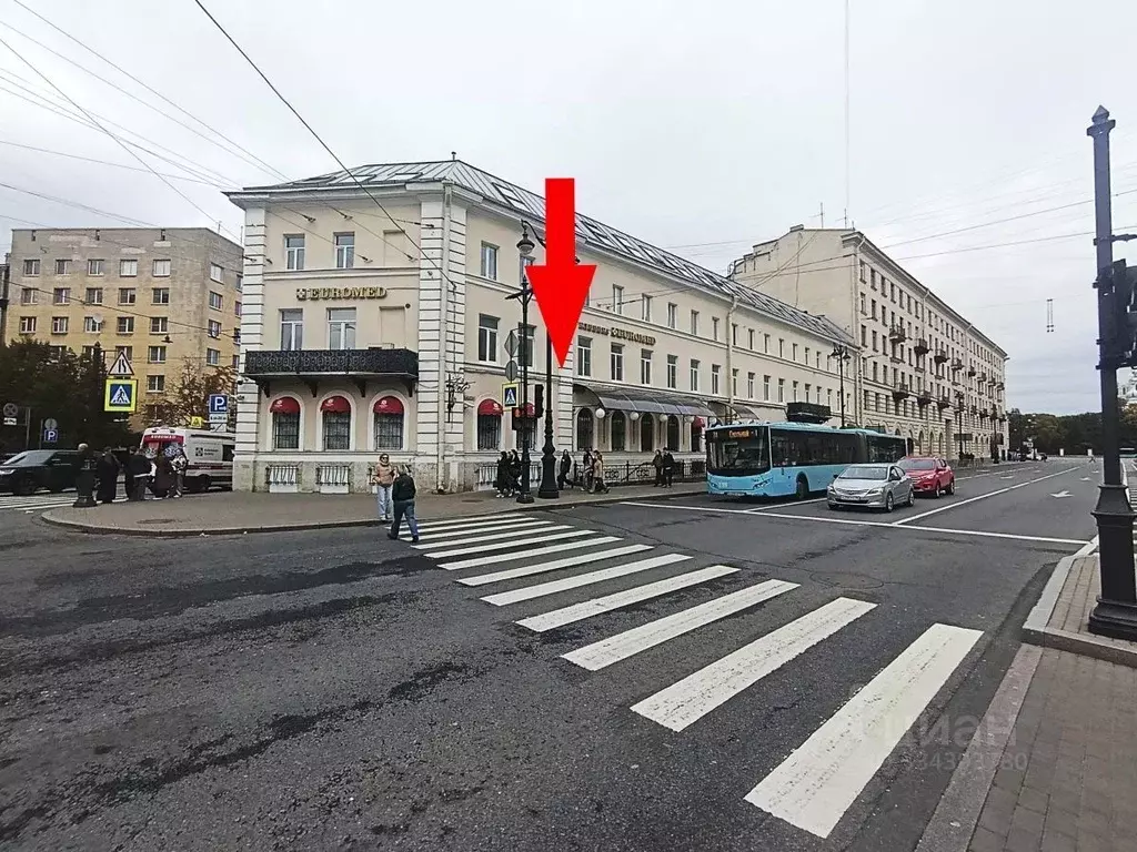 Помещение свободного назначения в Санкт-Петербург Суворовский просп., ... - Фото 1