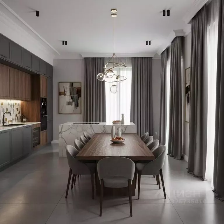 3-к кв. Москва Шелепихинская наб., 34к2 (134.0 м) - Фото 1