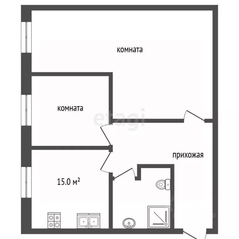 2-к кв. Ярославская область, Ярославль Угличская ул., 6 (42.6 м) - Фото 2