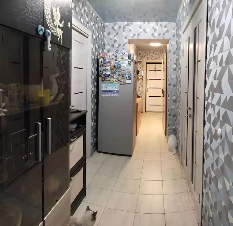 3-к кв. Московская область, Домодедово Авиационный мкр, просп. ... - Фото 2