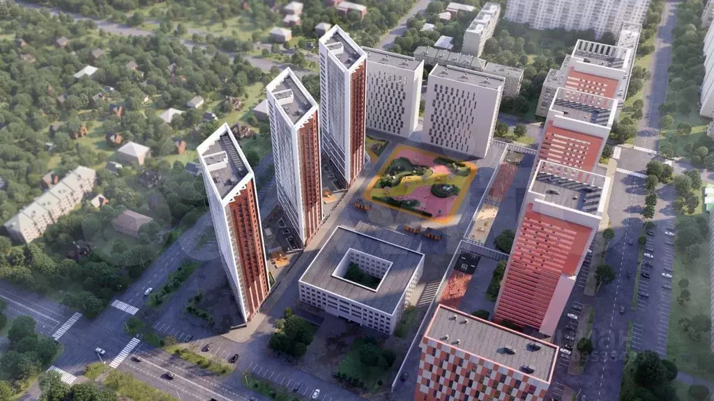 1-к. квартира, 35,9 м, 13/25 эт. - Фото 0