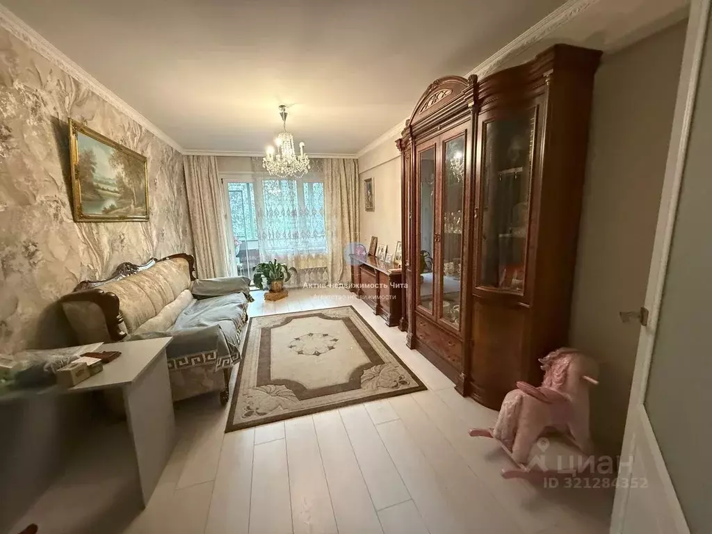 3-к кв. Забайкальский край, Чита 1-й мкр, 24 (70.0 м) - Фото 1