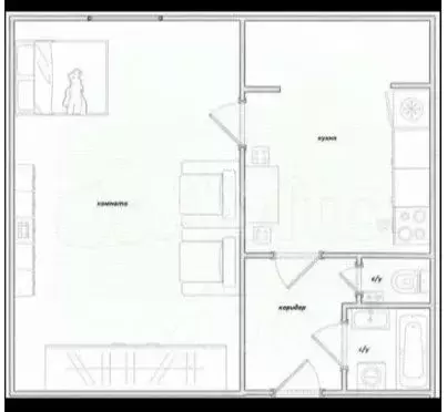 1-к кв. Москва Братеевская ул., 18К1 (39.0 м) - Фото 2