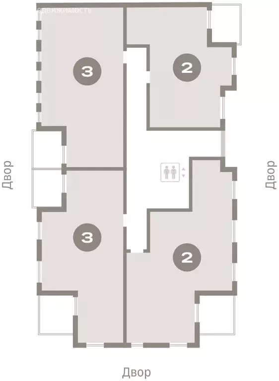 2-комнатная квартира: городской посёлок Новоселье, ЖК Брусника (85.97 ... - Фото 2