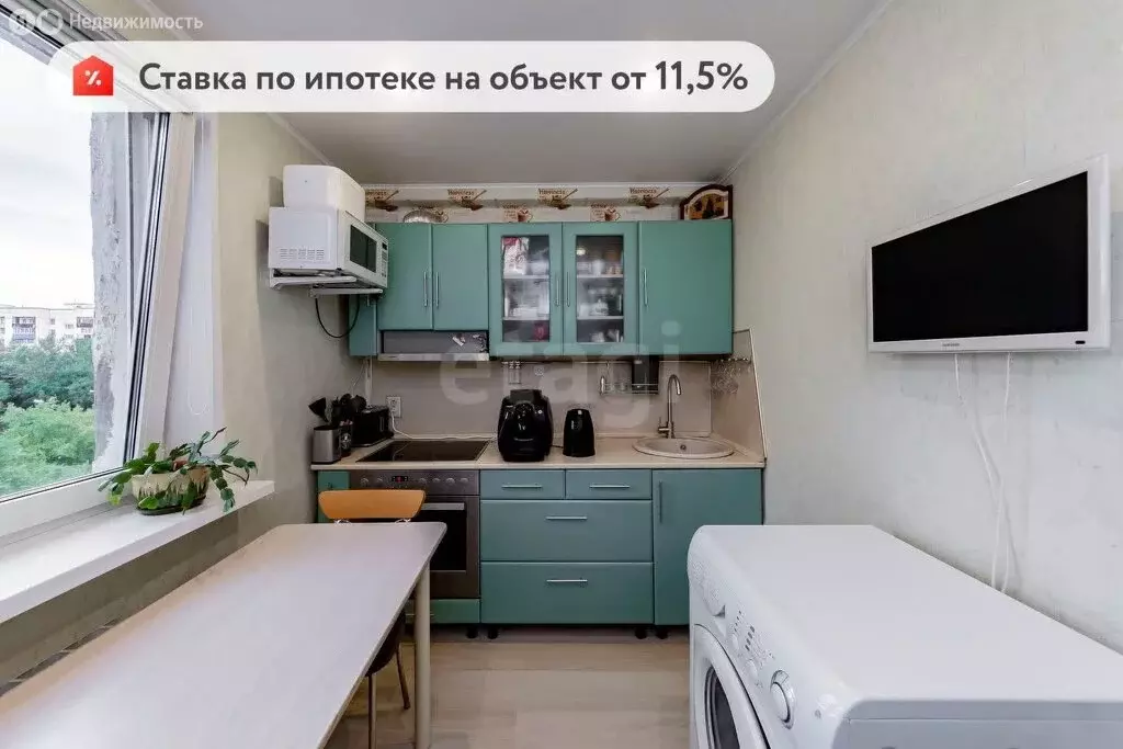 2-комнатная квартира: Тюмень, Олимпийская улица, 44 (43.2 м) - Фото 0