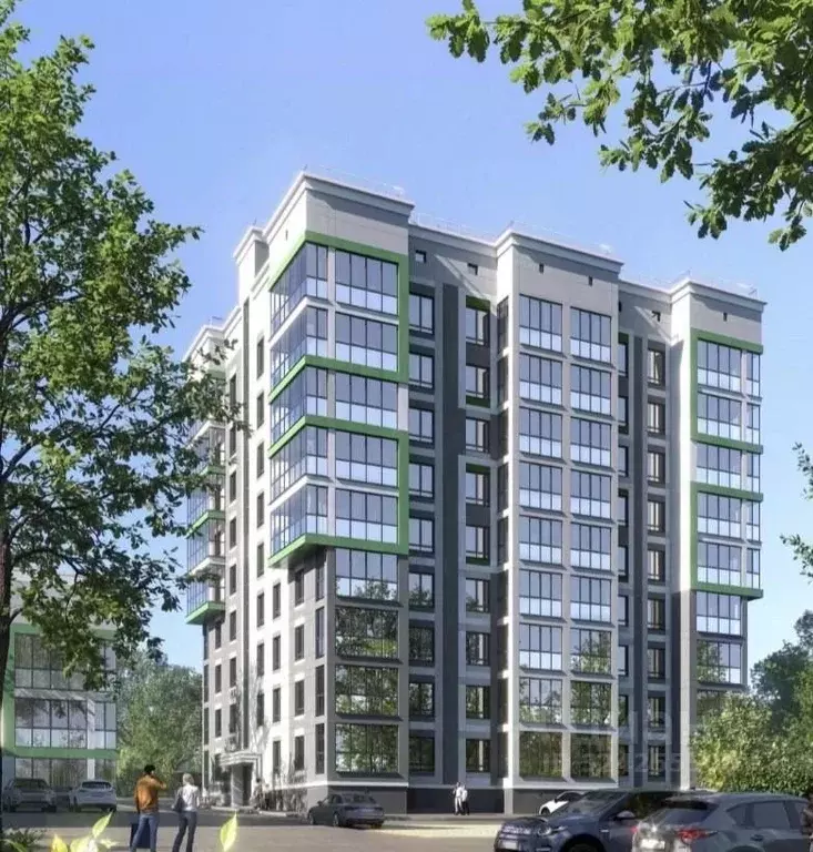 2-к кв. Брянская область, Брянск Некрасова жилой комплекс (66.1 м) - Фото 1