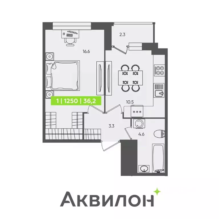 1-к кв. Санкт-Петербург Планерная ул., 87к1 (36.2 м) - Фото 0