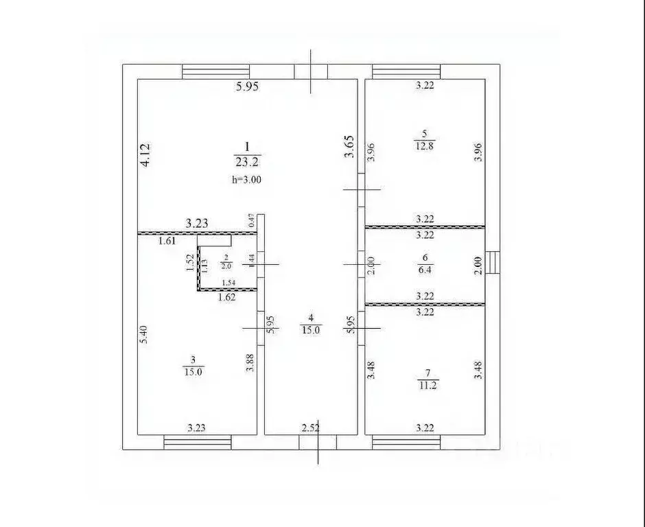 Дом в Пермский край, Краснокамский муниципальный округ, с. Мысы ул. ... - Фото 2
