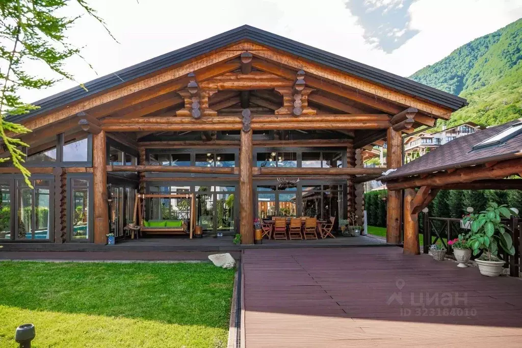 Дом в Краснодарский край, Сочи Красная Поляна пгт, ул. Ачишховская, ... - Фото 1