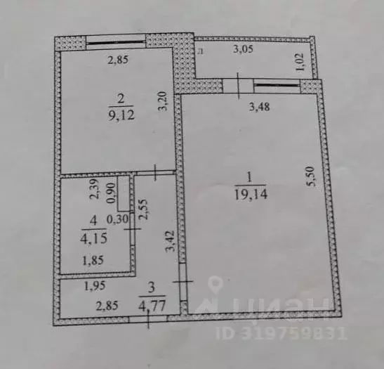 1-к кв. Ульяновская область, Ульяновск Отрадная ул., 79к2 (39.0 м) - Фото 0