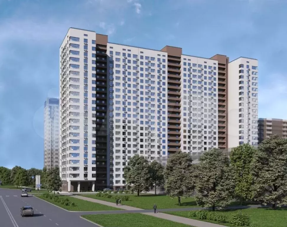 2-к. квартира, 62,5 м, 14/24 эт. - Фото 1