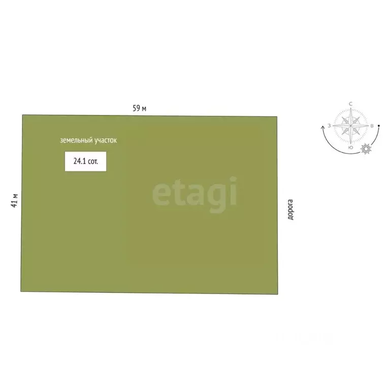 Участок в Башкортостан, Гафурийский район, с. Янгискаин ул. Кашфуллы ... - Фото 2