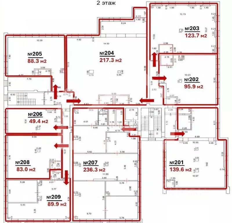 Помещение свободного назначения в Москва Колодезный пер., 3С25 (83 м) - Фото 2