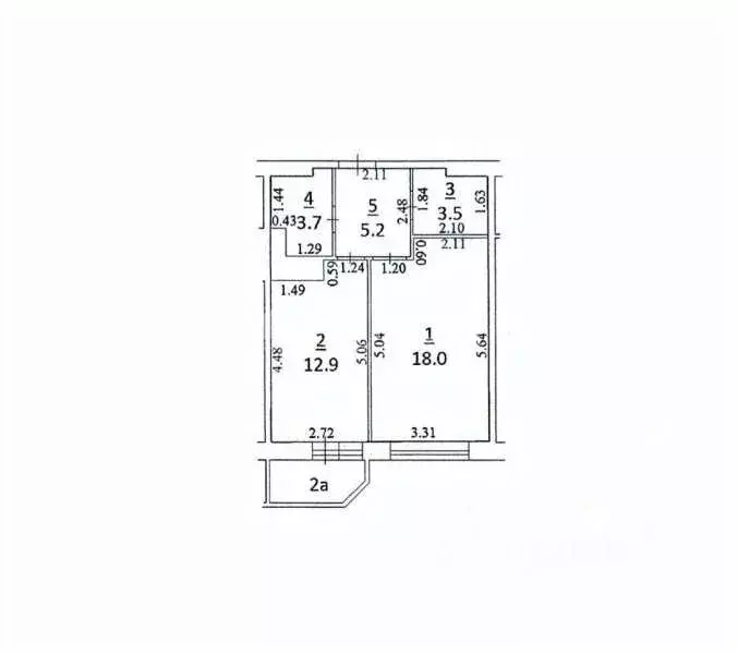 1-к кв. Московская область, Люберцы ул. Кирова, 9к2 (43.3 м) - Фото 1