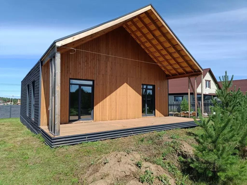 Дом в Иркутская область, Иркутский муниципальный округ, д. Карлук ул. ... - Фото 1