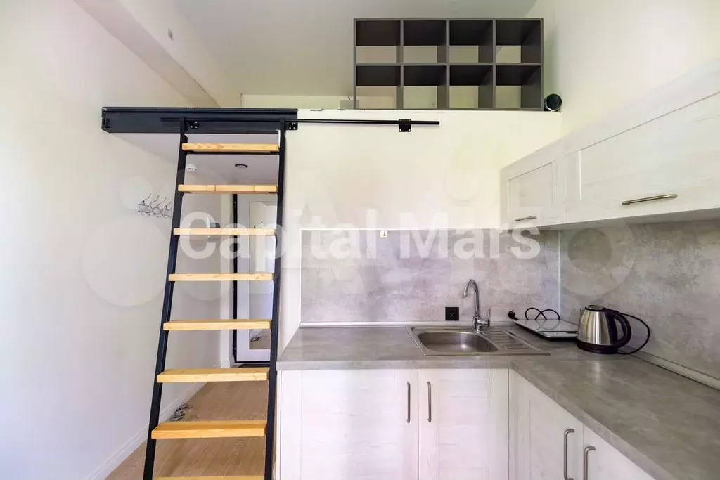 1-к. квартира, 18 м, 4/5 эт. - Фото 1