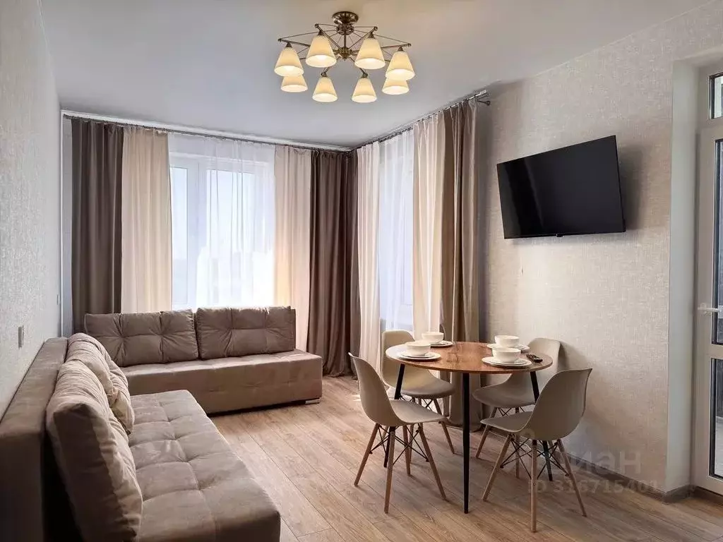 1-к кв. Воронежская область, Воронеж Донбасская ул., 25к3 (45.0 м) - Фото 0
