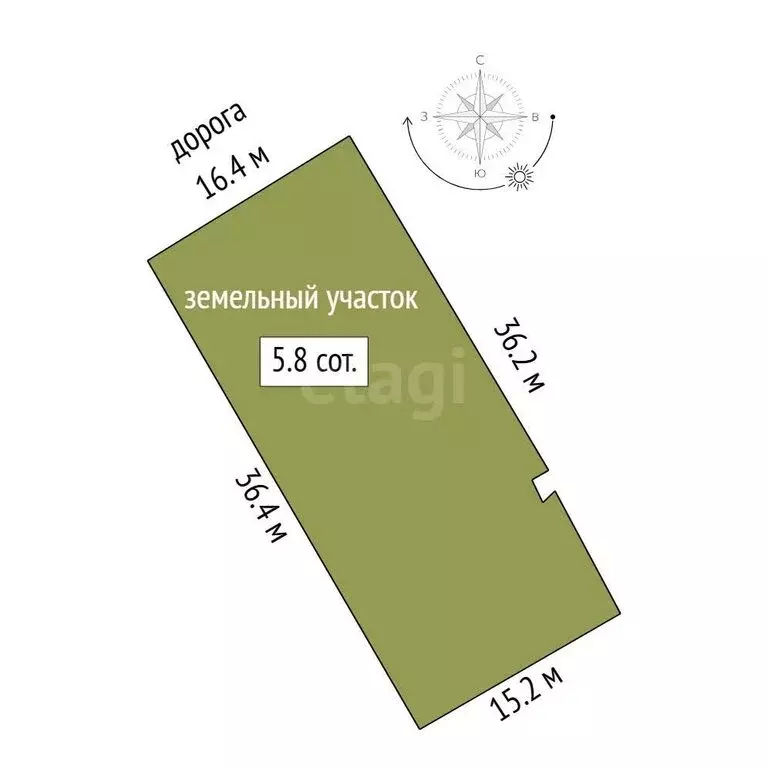 Дом в Симферополь, улица Ухтомского (42 м) - Фото 1
